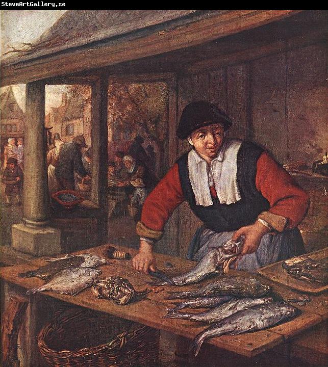 OSTADE, Adriaen Jansz. van The Fishwife sj